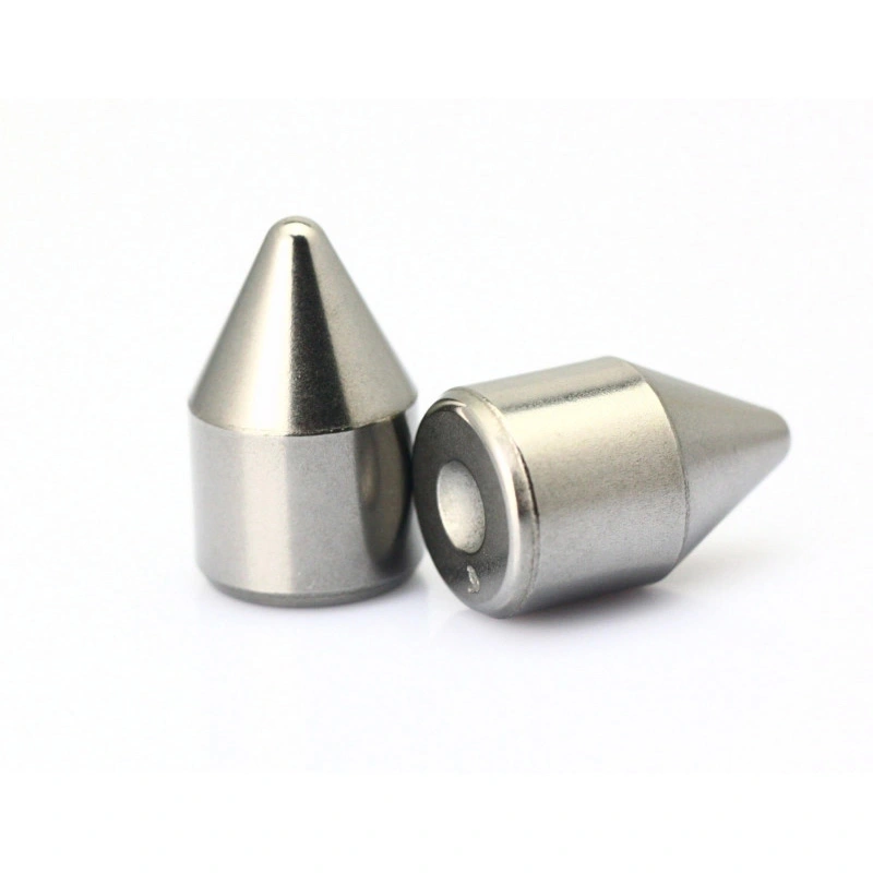 Conical Tungsten Carbide Buttons Impact Resistance DTH Button Bits