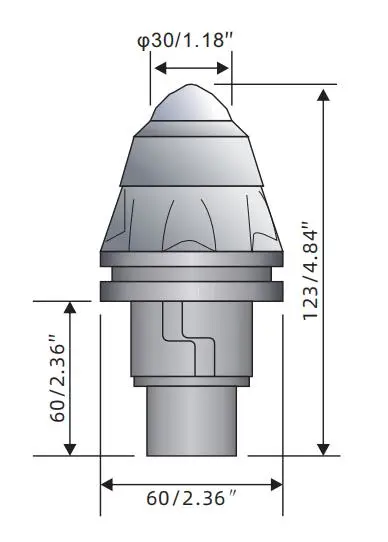 Rotary Drilling Rig Carbide Bucket Bit